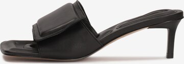 Kazar StudioNatikače s potpeticom - crna boja: prednji dio