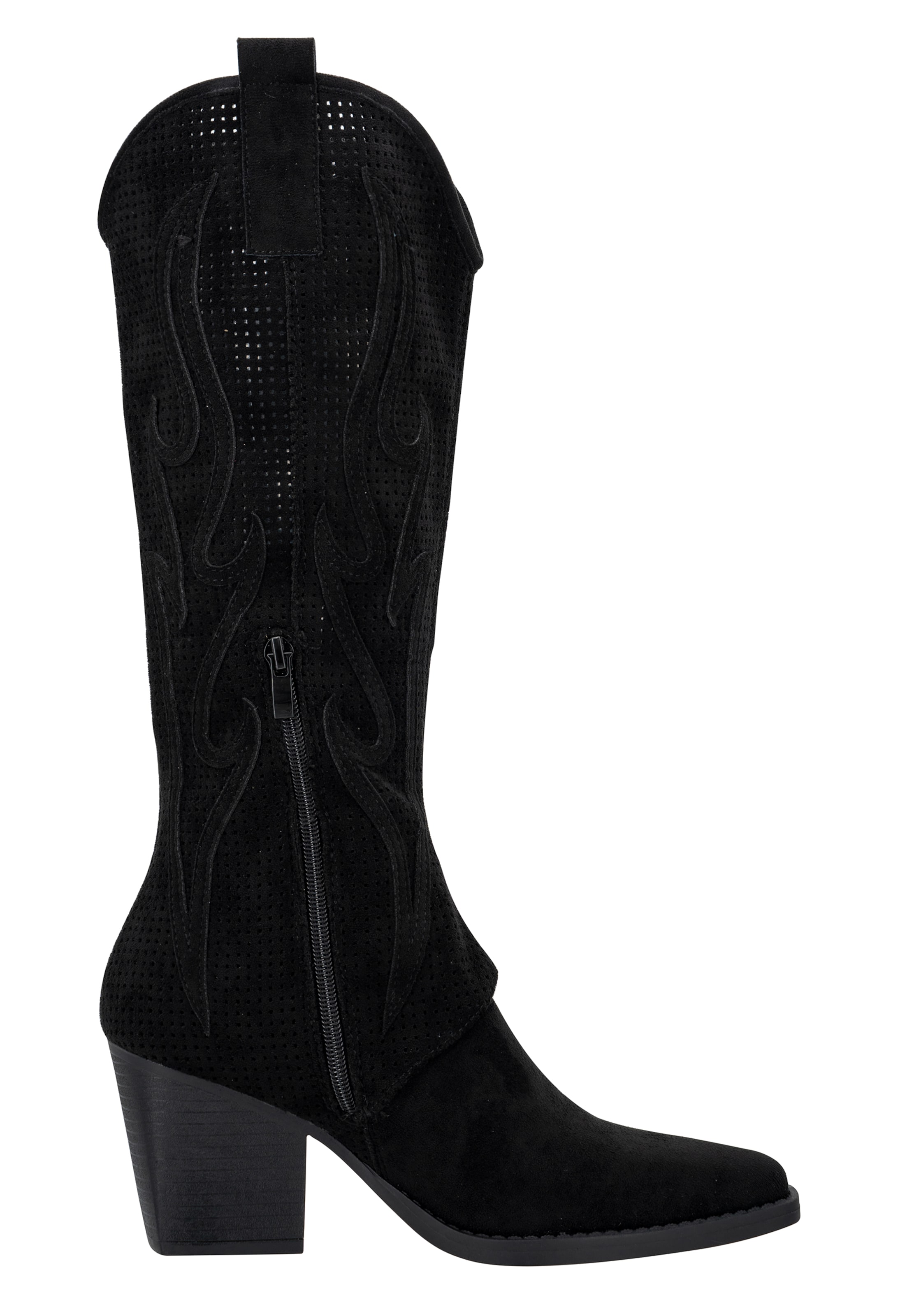 Salinyang Cowboy boot in Black