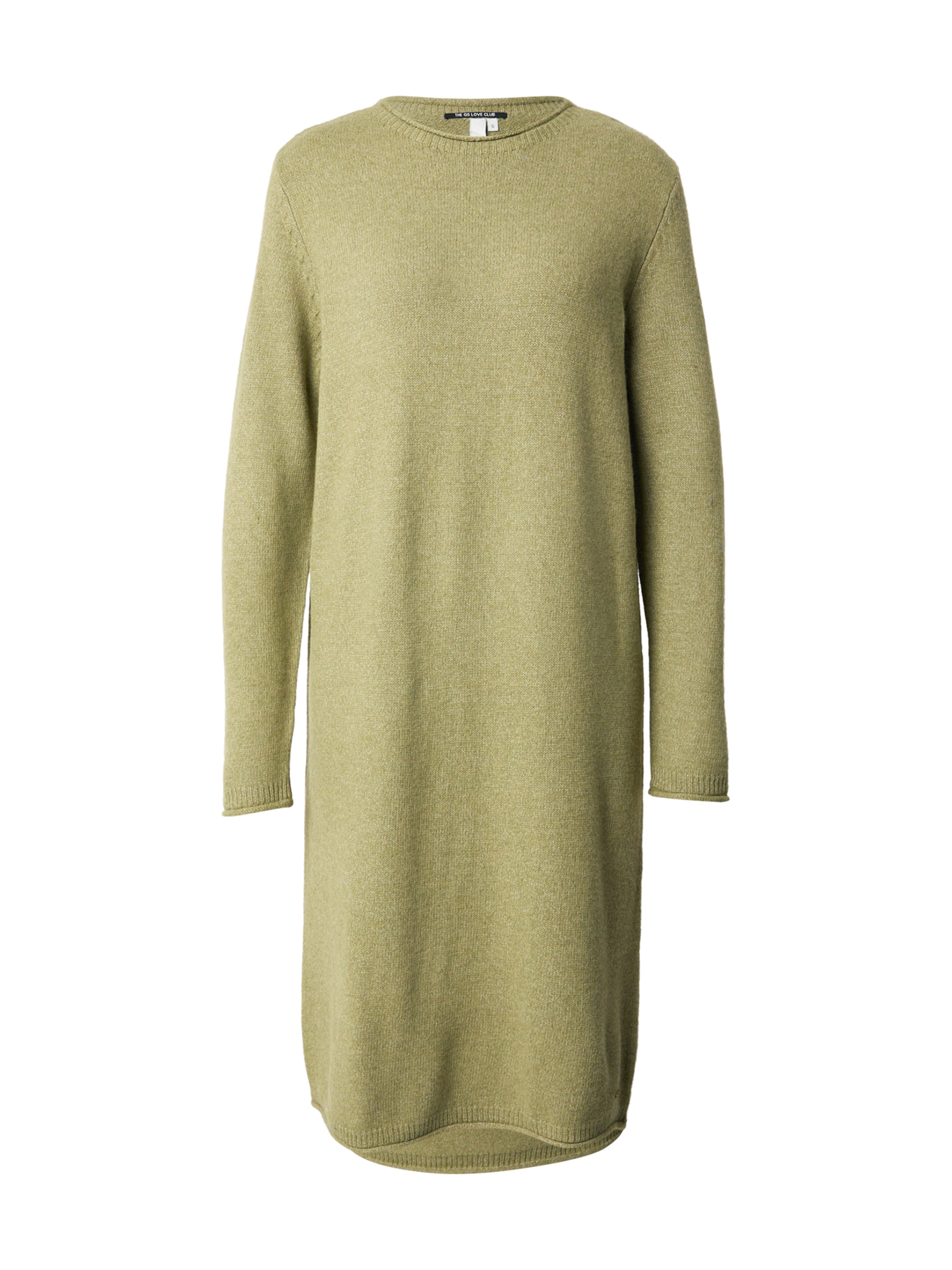 Robes en maille QS en vert : devant