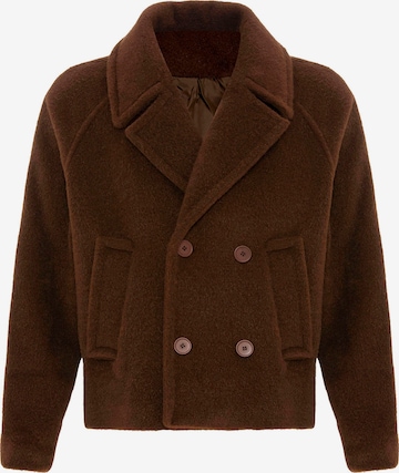 Cappotto di mezza stagione di Antioch in marrone: frontale