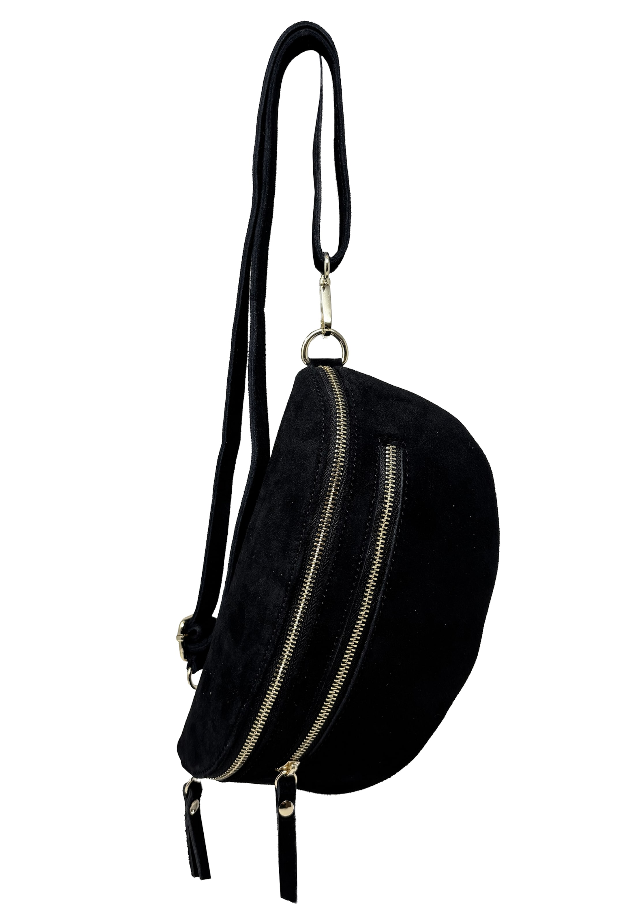 Sac bandoulière CHICCA BORSE en noir : devant