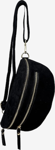 Sac bandoulière CHICCA BORSE en noir : devant