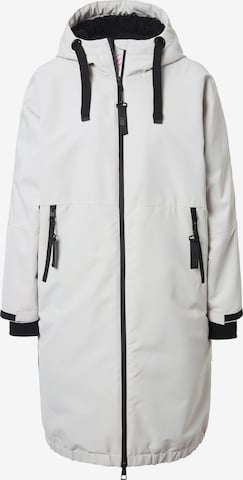 LAURASØN Raincoat in White: front