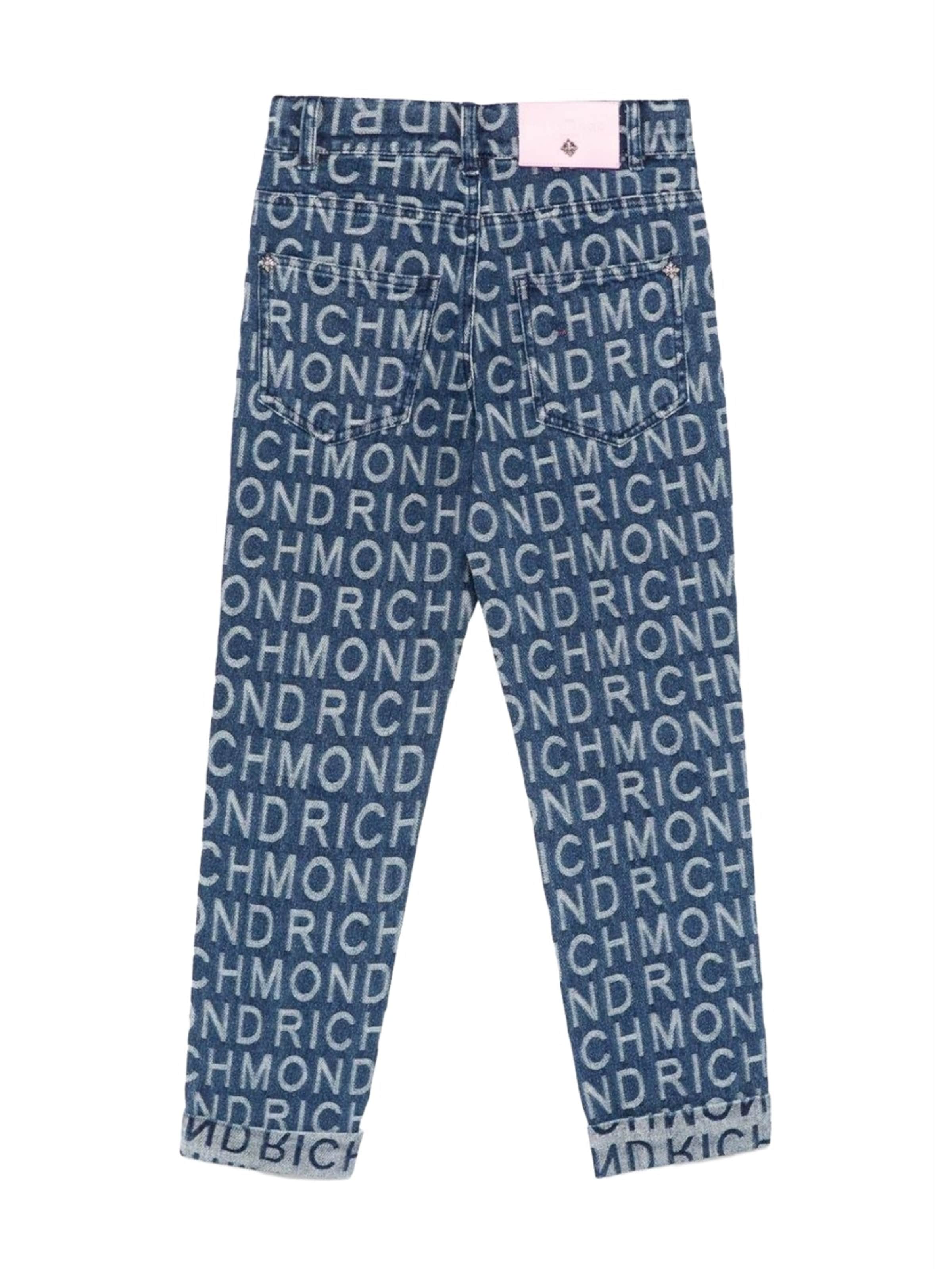 John Richmond Slimfit Jeans in Blauw