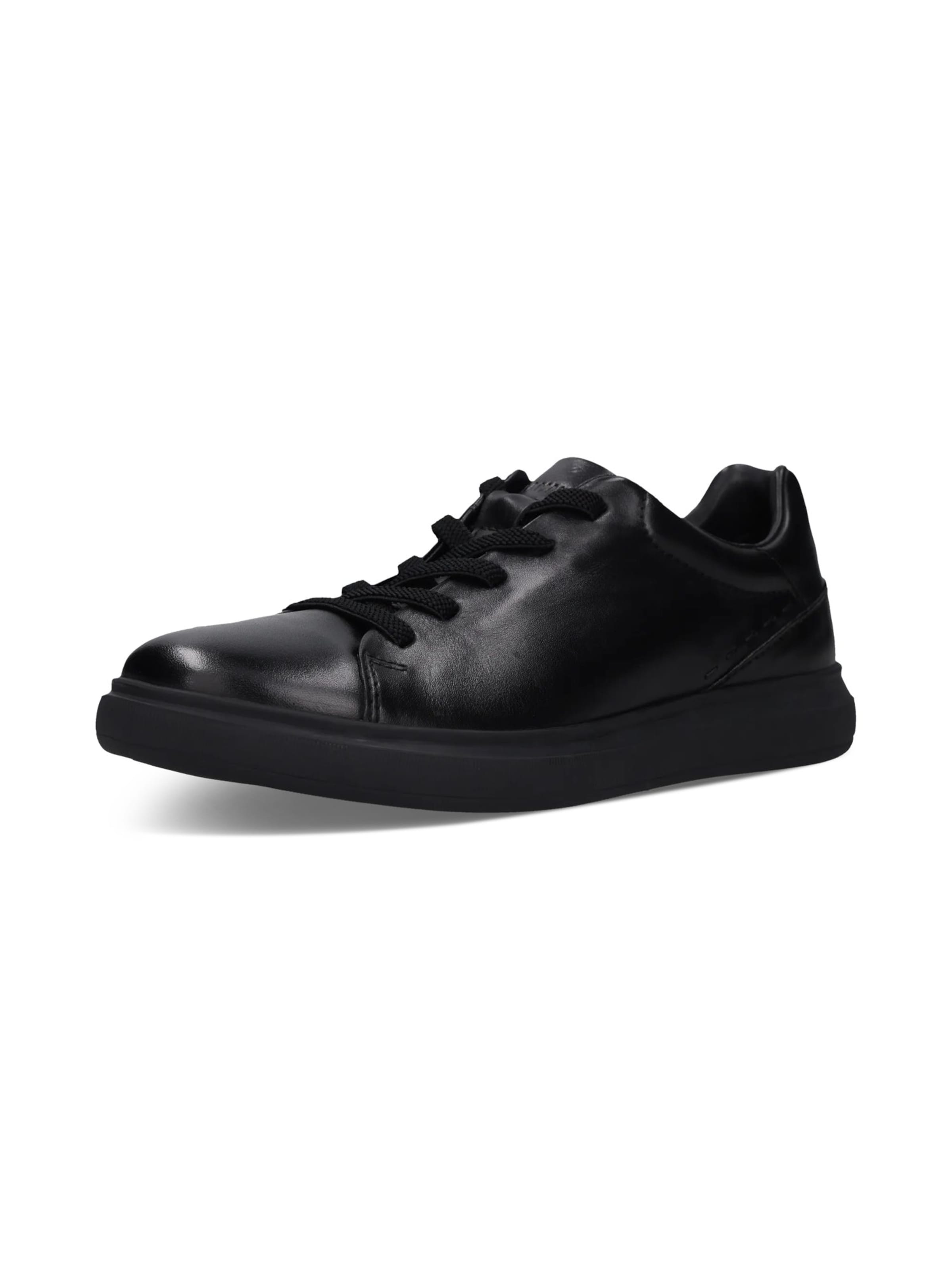 SALAMANDER Platform trainers in Black: front