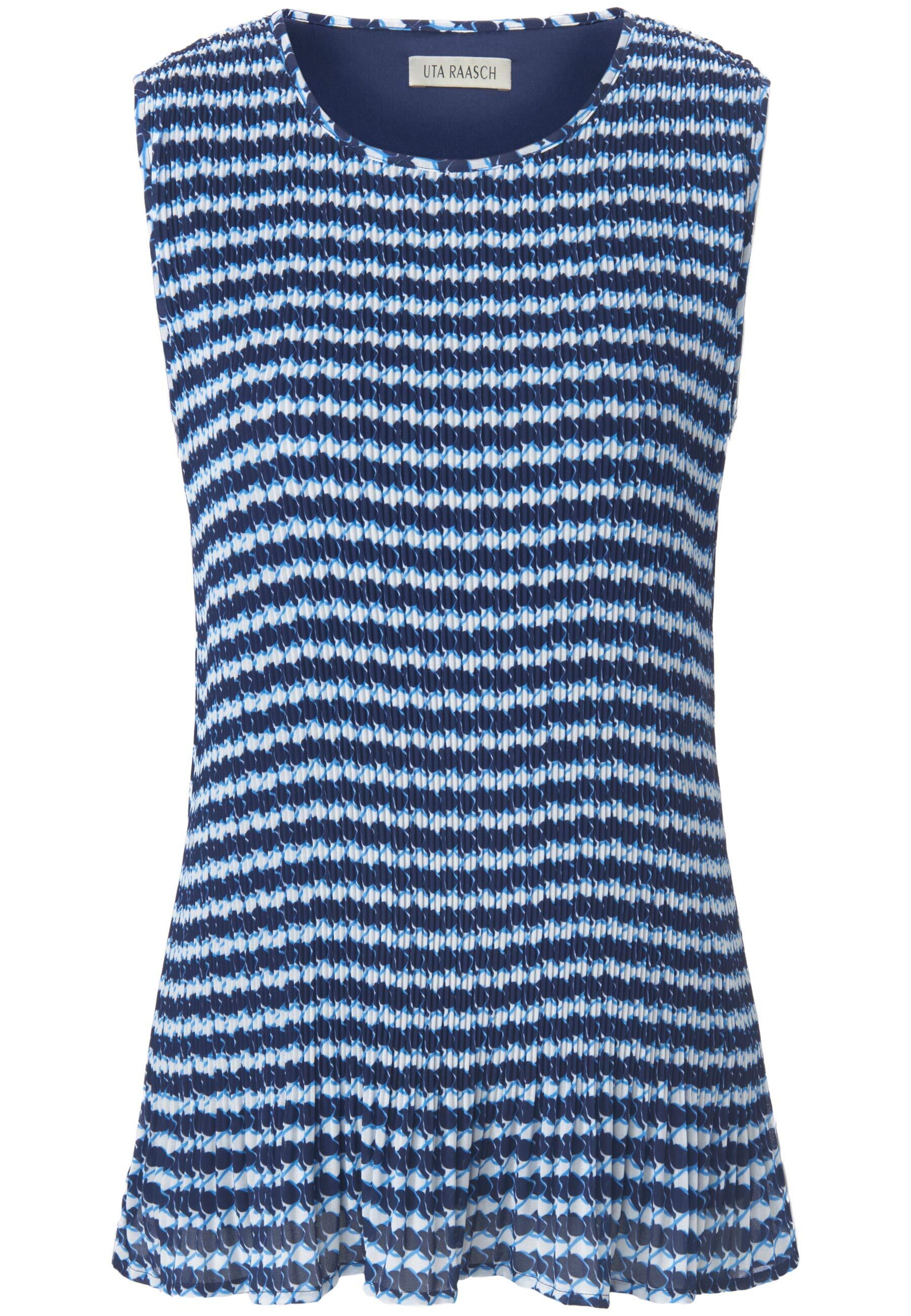 Frauen Shirts & Tops Uta Raasch Blusentop Sleeveless blouse with lining in Blau - OZ66886 Frauen Shirts & Tops Uta Raasch Blusentop Sleeveless blouse with lining in Blau - OZ66886