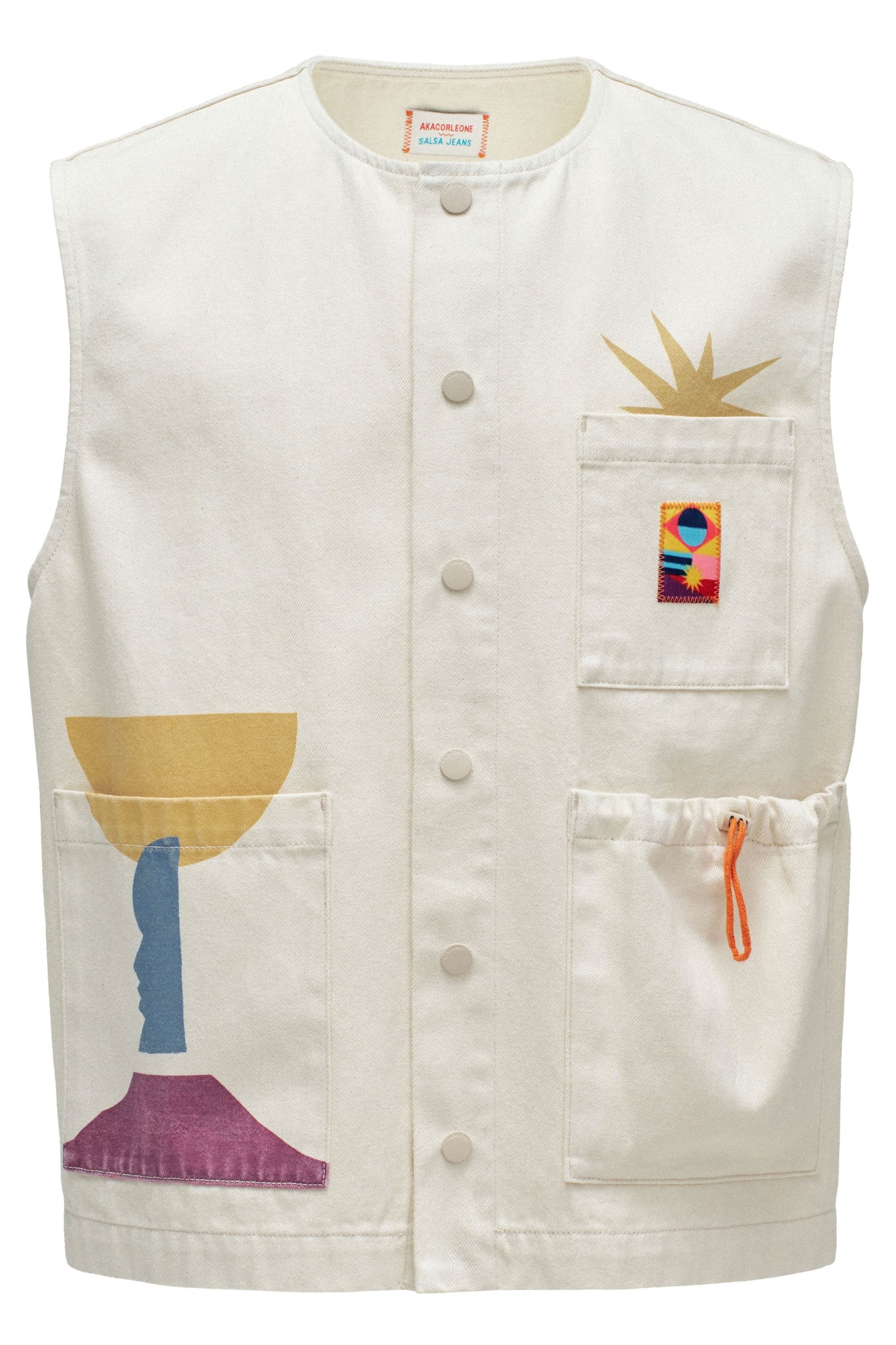 Salsa Jeans Costume jacket in Beige: front