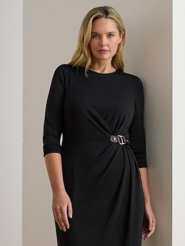 Lauren Ralph Lauren Plus Šaty 'SABLISE' - Čierna