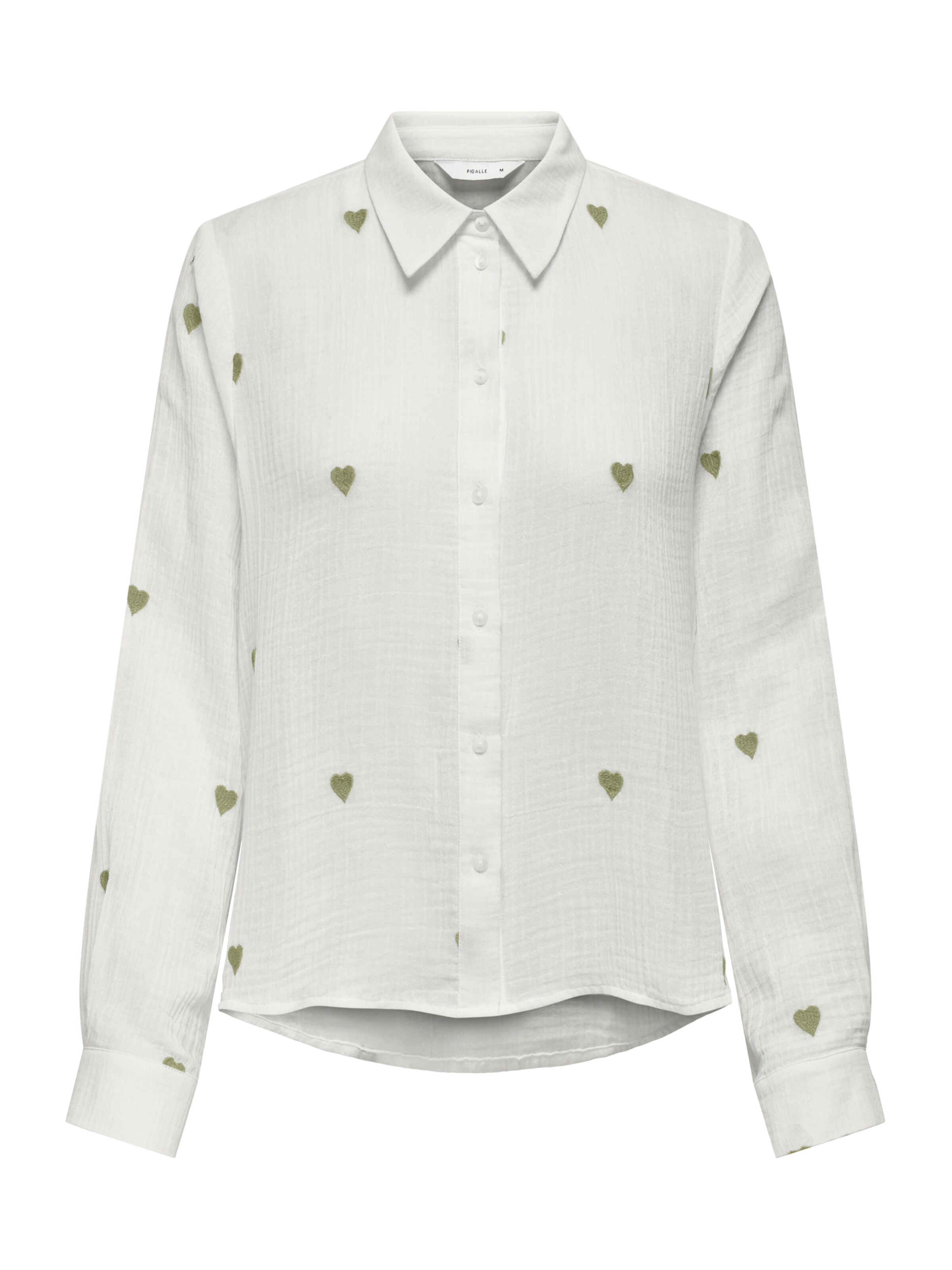 ONLY Blouse 'ONLHEART' in Wit: voorkant
