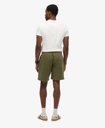 Loosefit Pantalon Superdry en vert