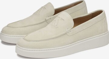 Kazar Studio Slip-Ons in Beige