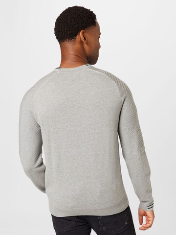 BOSS Green Sweater 'Rolet' in Grey