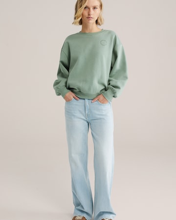 WE Fashion Свитшот в Зеленый