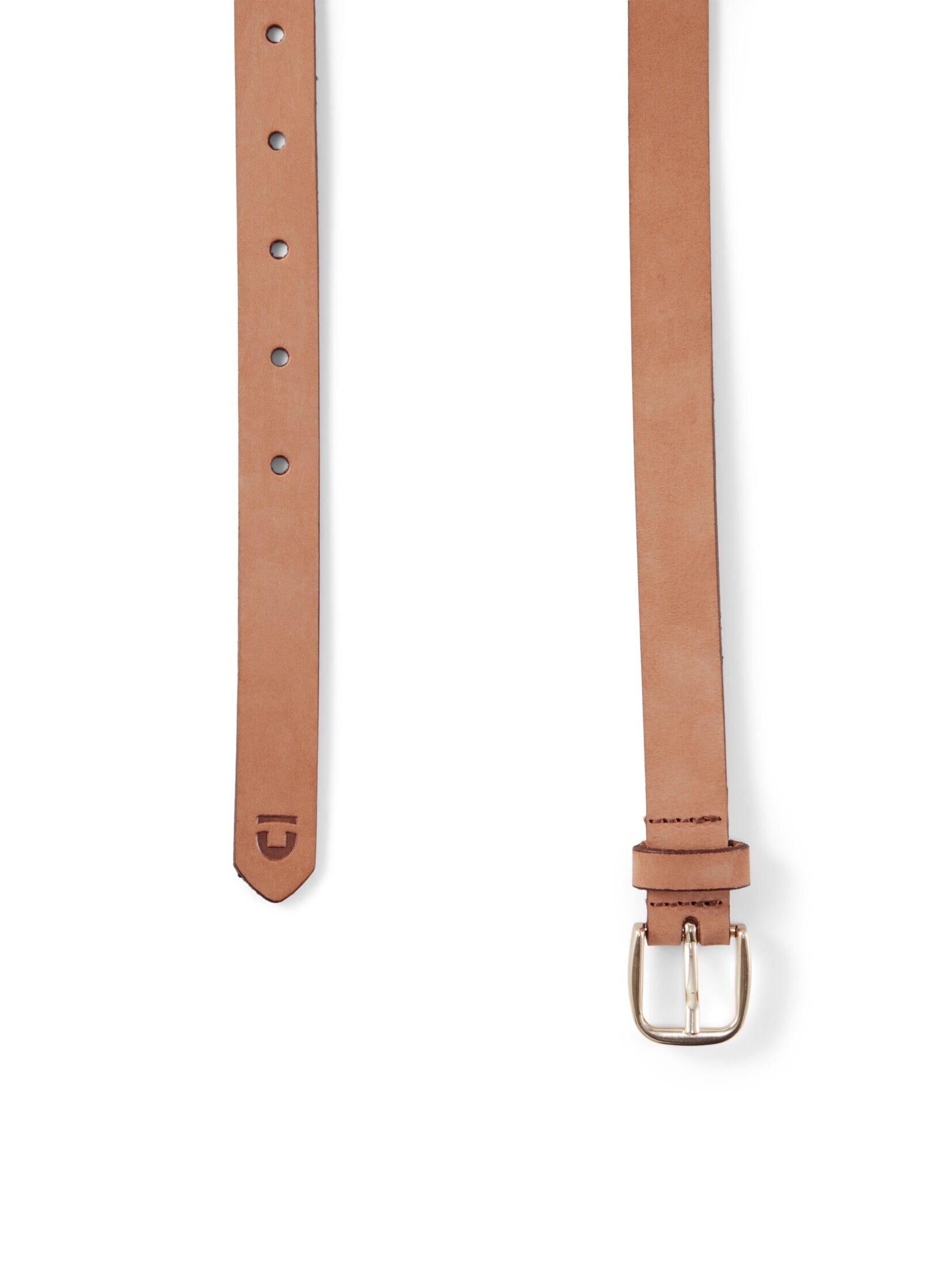 TOM TAILOR Belt 'Megan' in Brown