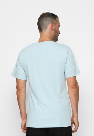 Mister Tee Shirt 'Weekend Wolf' in Blauw