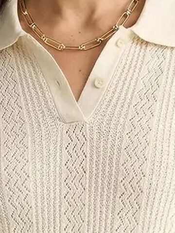 Bianco Lucci Pullover 'Pullover'‌‌‌‌‌‌ in Beige
