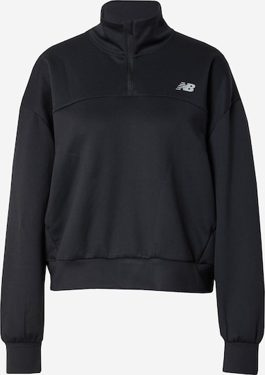 new balance Sportsweatshirt in schwarz / weiß, Produktansicht