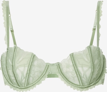 Clasic Sutien 'LISEL' de la WILD LOVERS pe verde: față