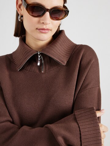 YAS Sweater 'YASFONNY' in Brown