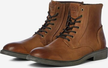 Bottines à lacets 'KARL' JACK & JONES en marron