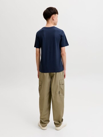 Jack & Jones Junior Regular Trousers 'JPStevan Crisp' in Green