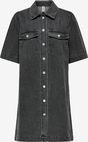 Abito camicia di ONLY in nero: frontale