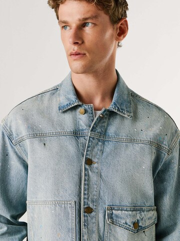 Pepe Jeans Jacke 'Milo' in Blau