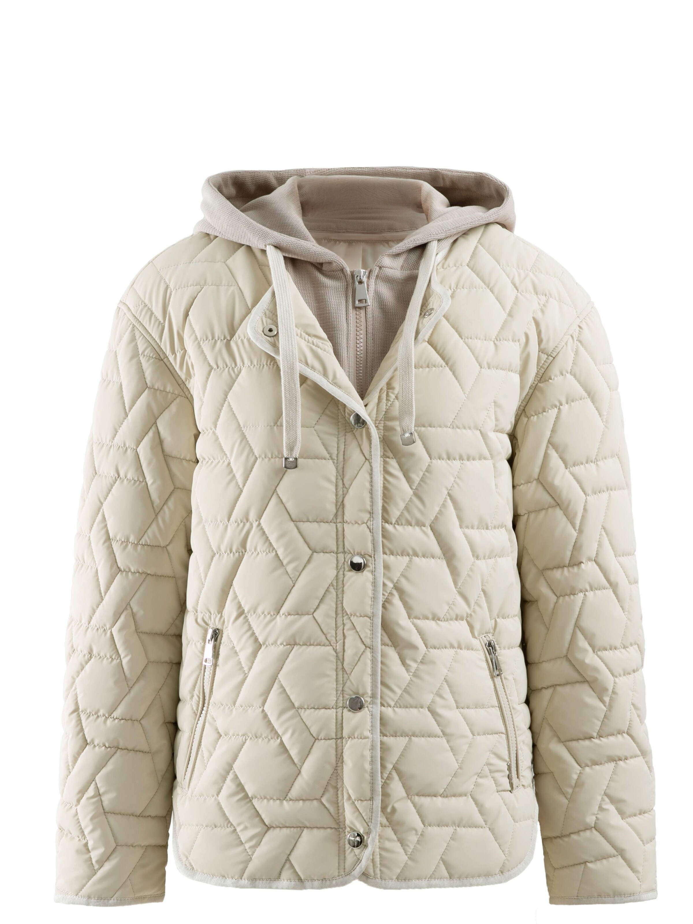 Funk since 1776 Between-Season Jacket in Beige: front