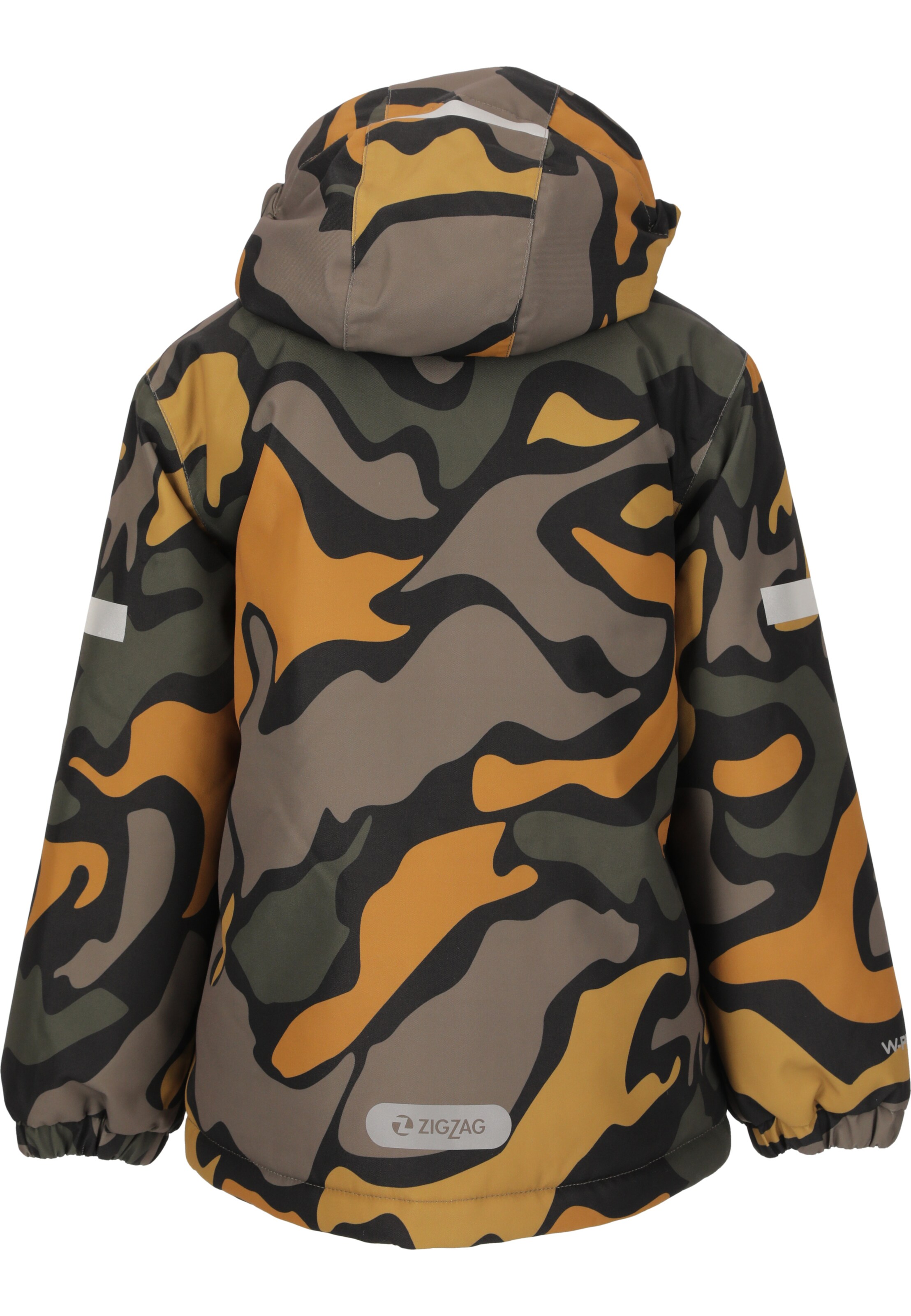 ZigZag Athletic Jacket 'Funzone' in Brown