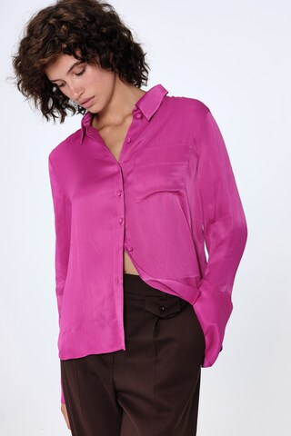 Aligne Blouse in Pink