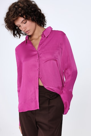 Camicia da donna di Aligne in rosa