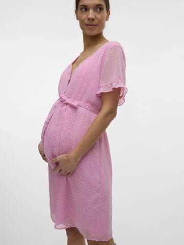 Vero Moda Maternity Kleid 'VMMCaro' in Pink
