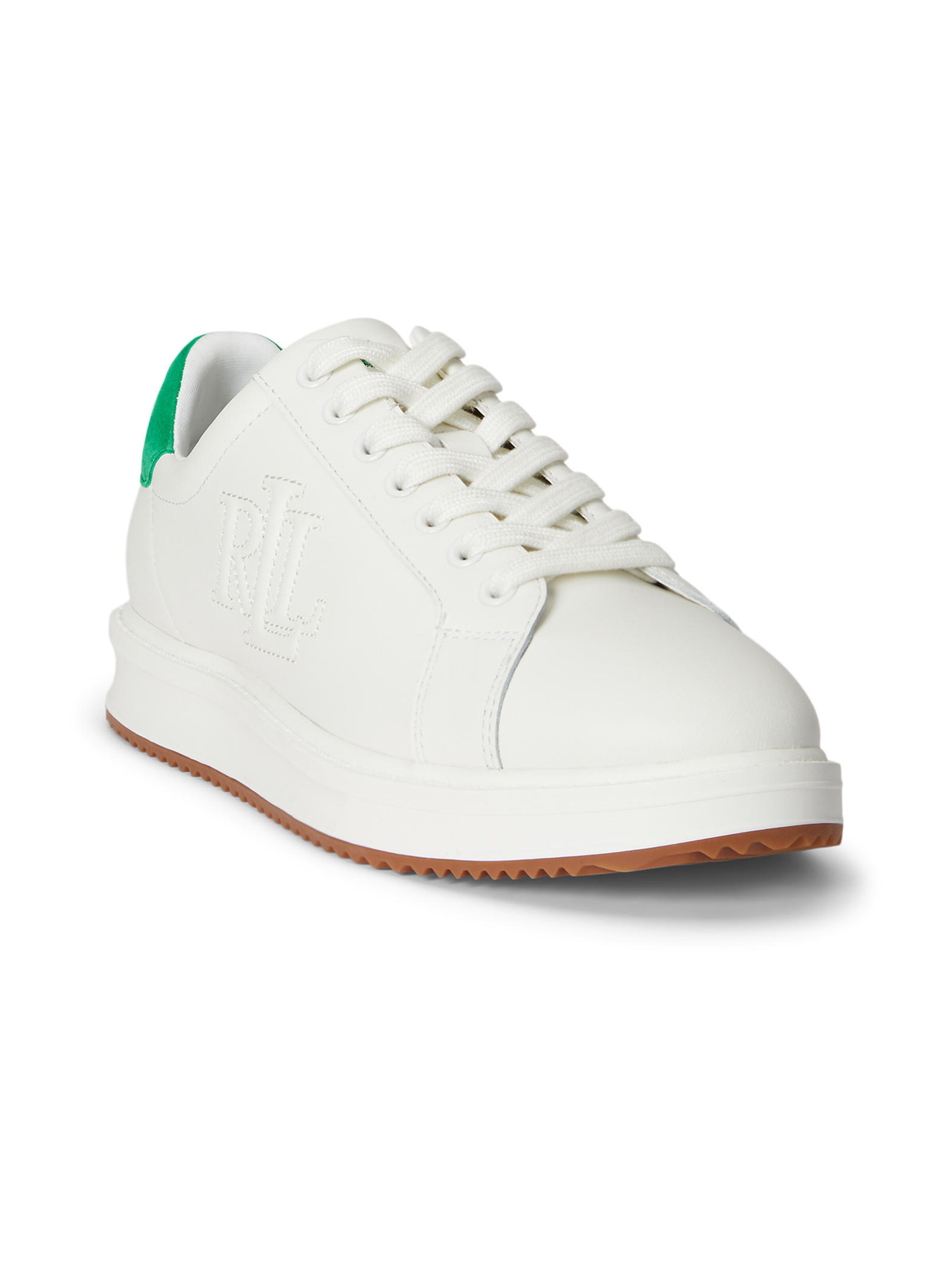 Lauren Ralph Lauren Låg sneaker 'AINSLEY' i vit