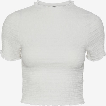 T-shirt 'JILLY' PIECES en blanc : devant