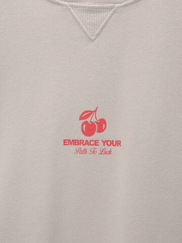 Pull&Bear Sweatshirt in Grey