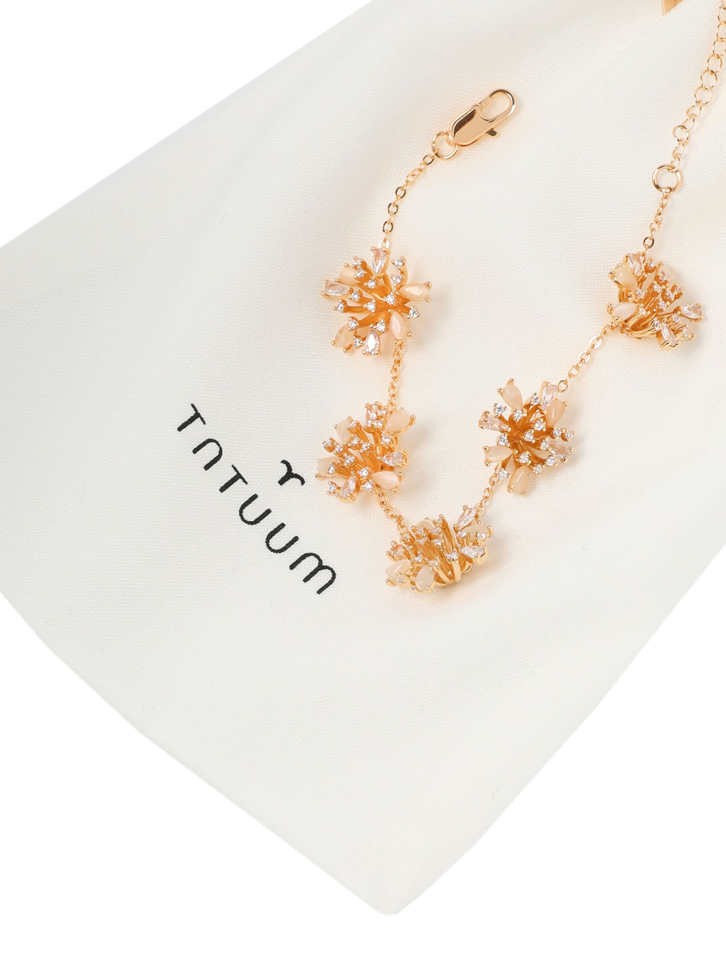 TATUUM - Pulsera en blanco