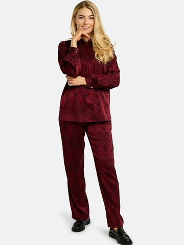 Regular Pantalon ' LALA ' Liberte Essentiel en rouge