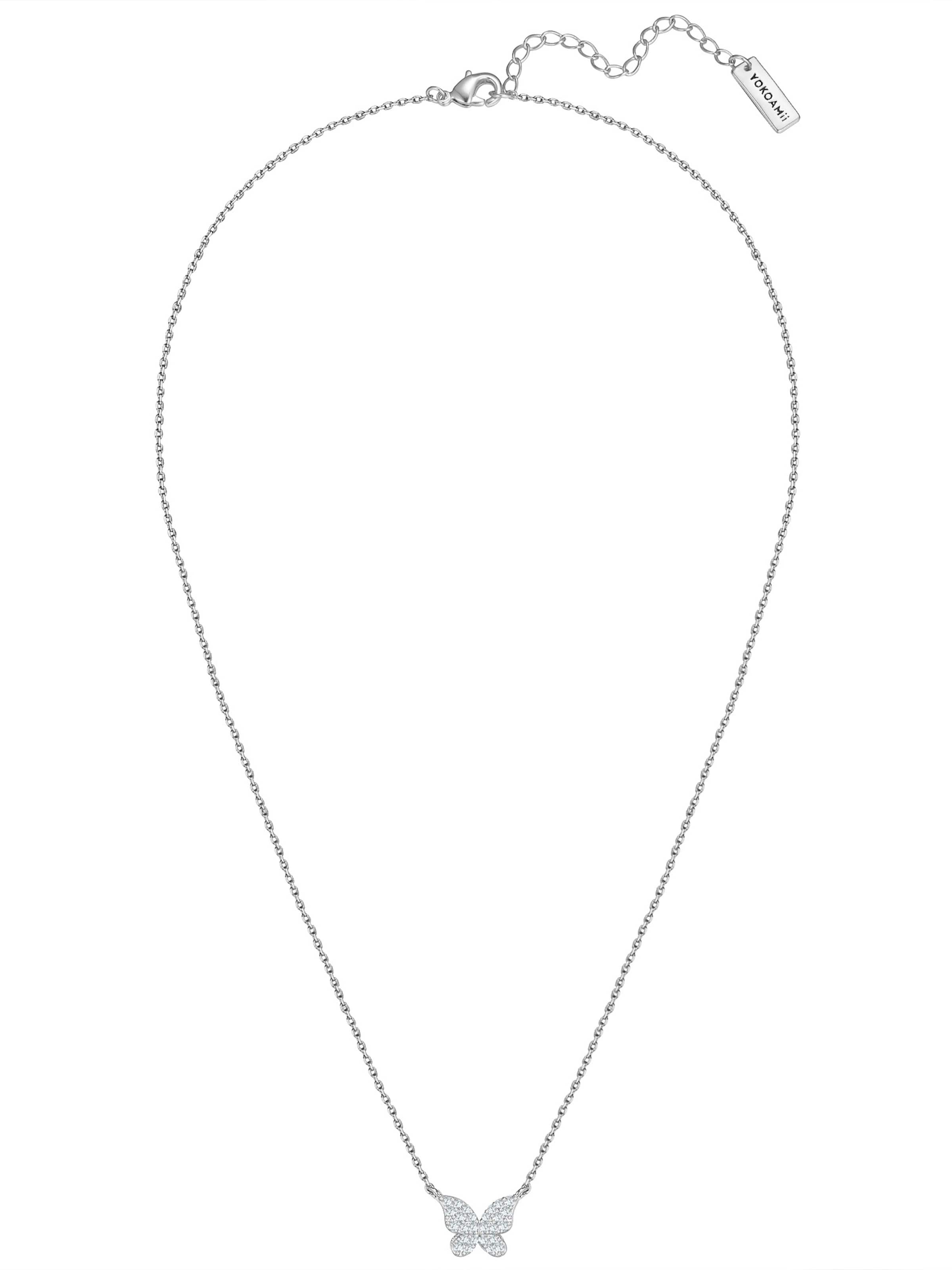 Yokoamii Necklace in Silver: front