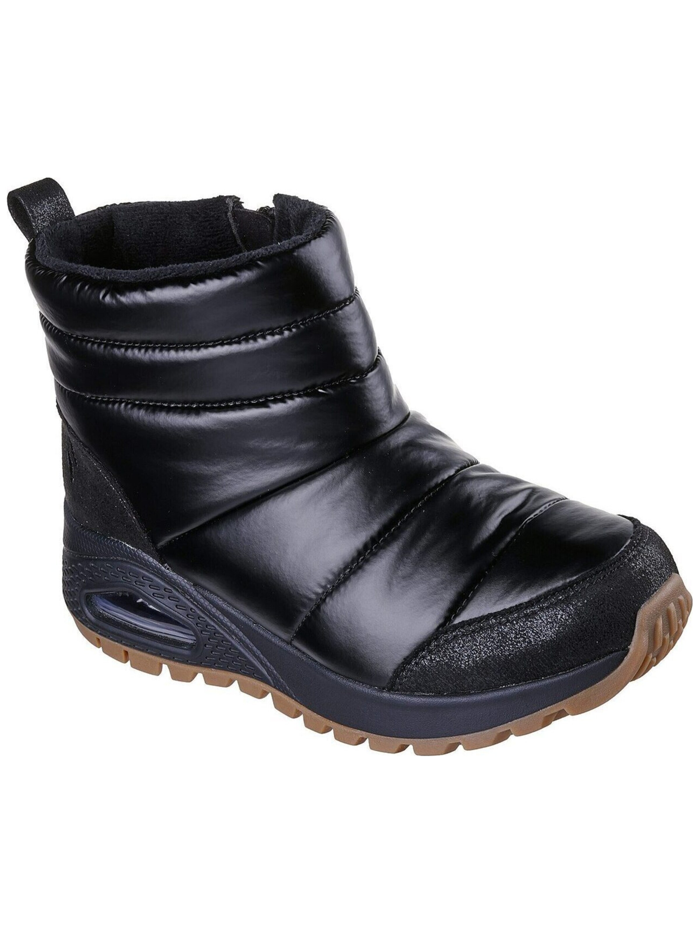 Boots 'Skechers Uno Rugged - Puffer Daze' di SKECHERS in nero: frontale