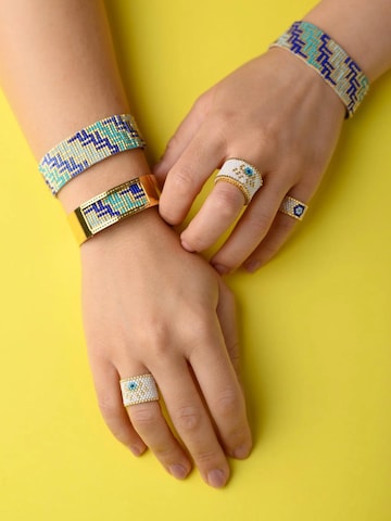THE GEM STORIES JEWELRY - Pulsera en azul