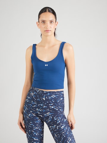 UNDER ARMOUR Športni top 'Motion' | modra barva: sprednja stran