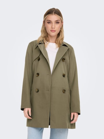 Manteau mi-saison 'VALERIE' ONLY en gris
