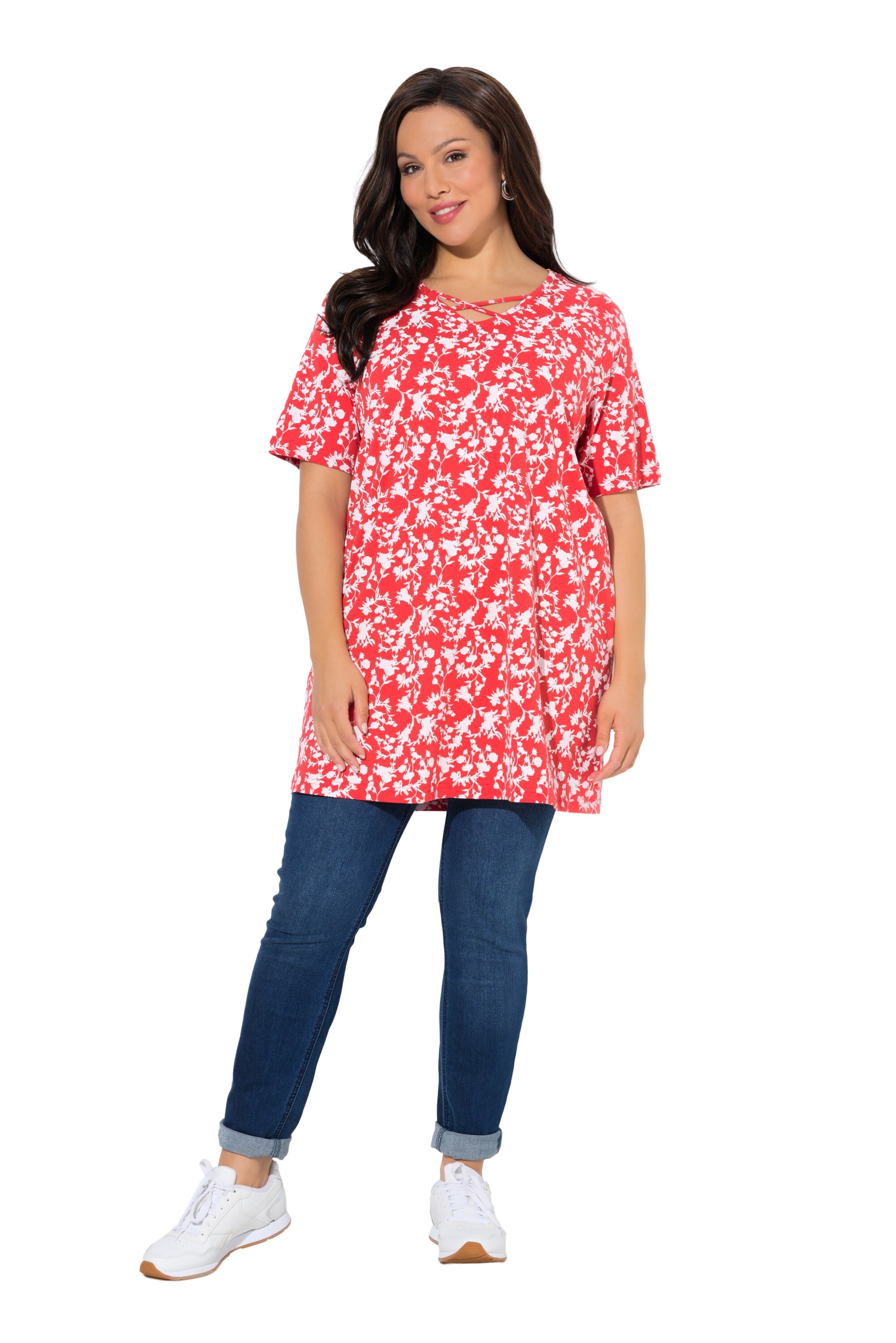 Ulla Popken Shirt in Red: front