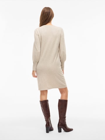 Rochie tricotat 'VIKERRY' de la VILA pe bej