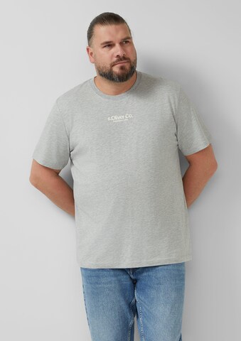 T-Shirt s.Oliver en gris : devant