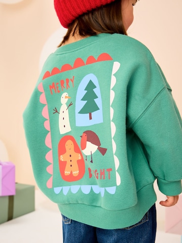 Next - Sudadera en verde: frente