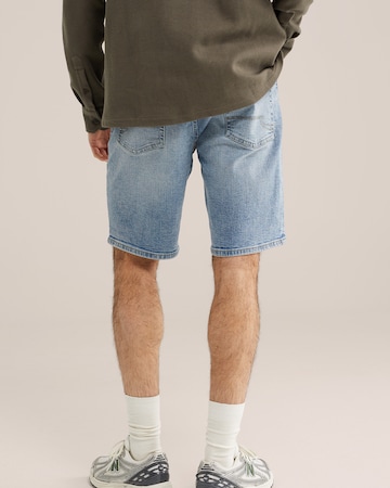 WE Fashion Regular Jeans in Blauw