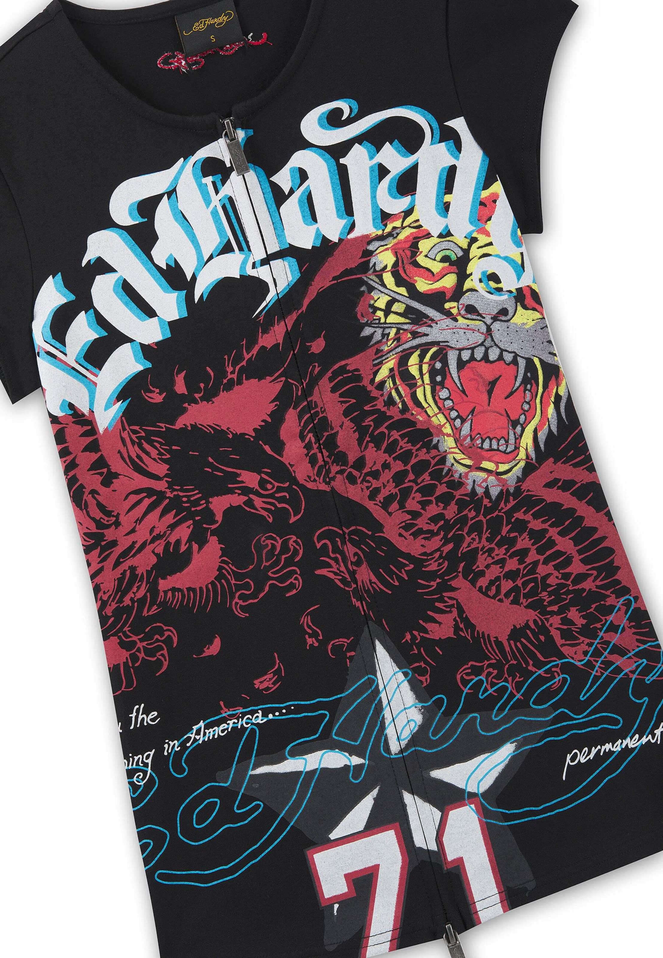Maglietta di Ed Hardy in nero