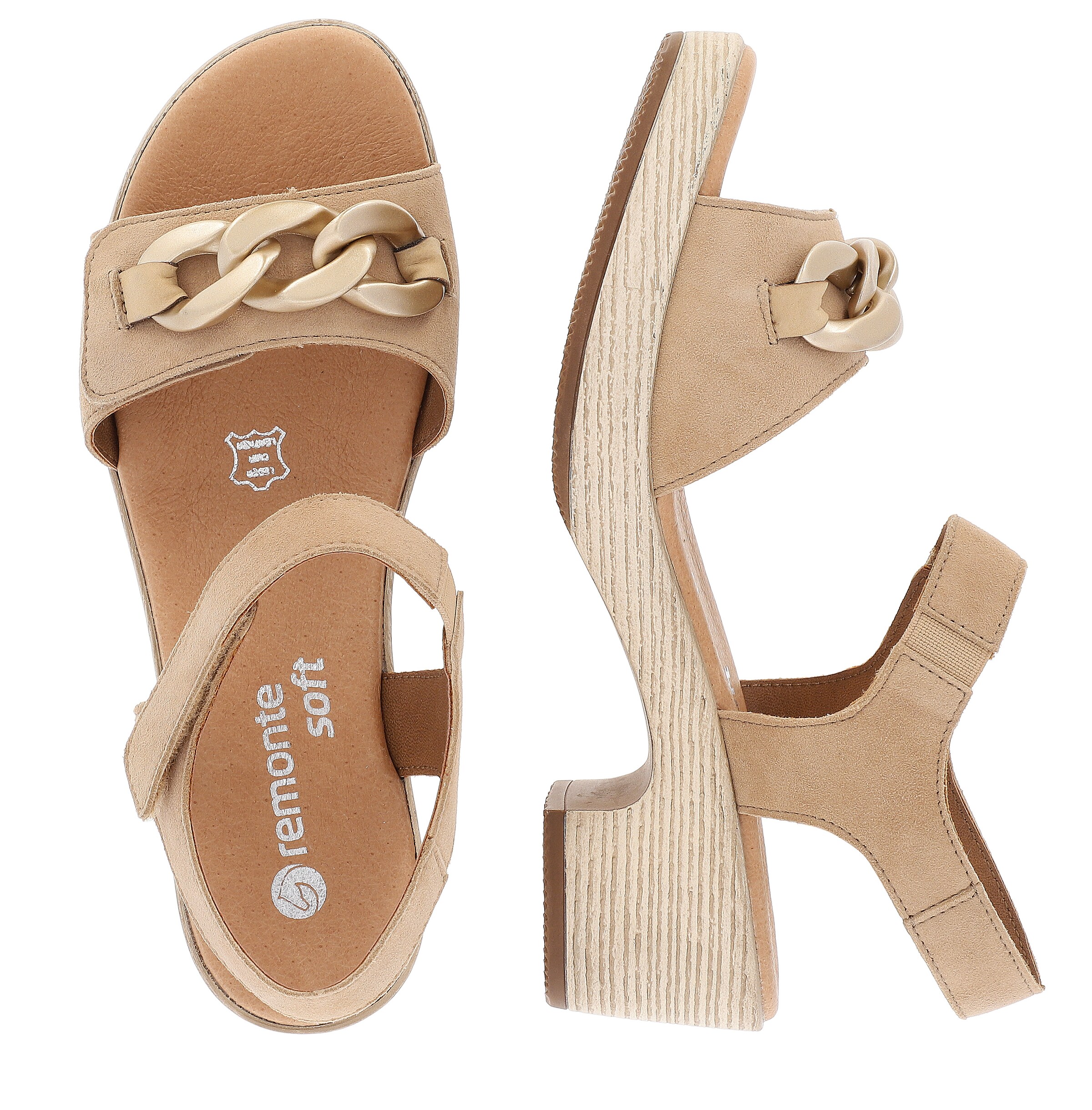 Sandales REMONTE en beige