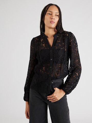 ONLY Blouse 'Krizia' in Zwart: voorkant